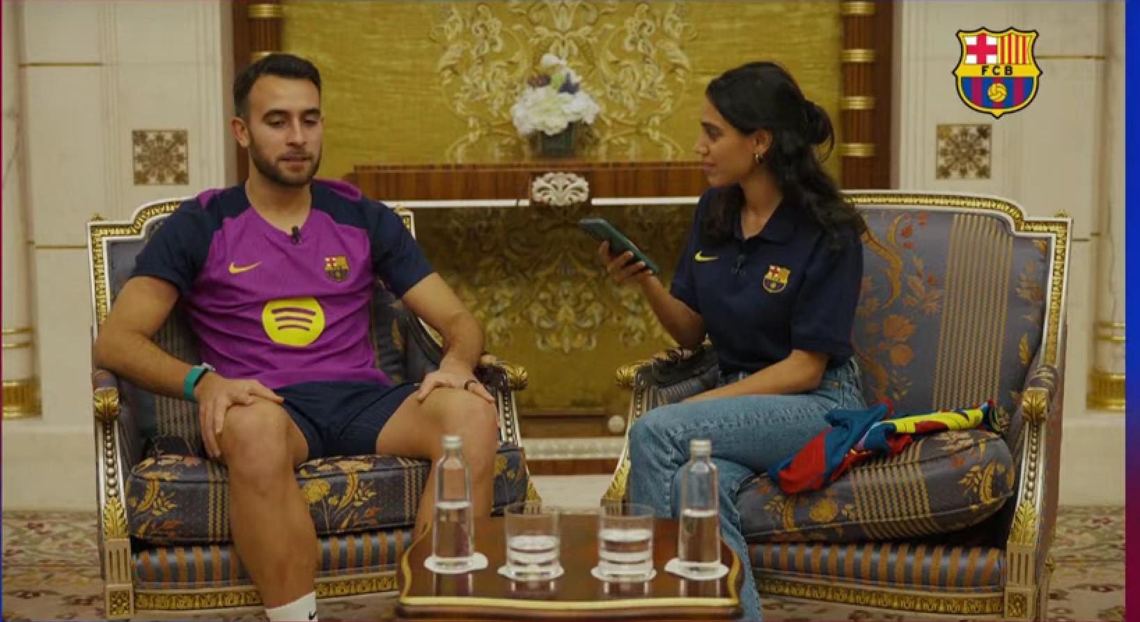 埃里克：对上赛季4-3赢皇马印象最深；弗里克总会激励球队