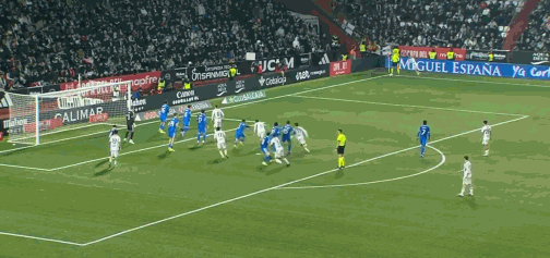 薄弱环节，皇马本赛季已被对手打入9粒头球，为西甲球队最多